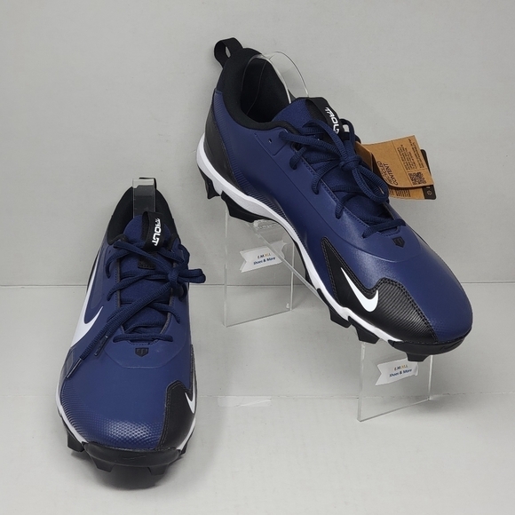 Nike Force Trout 9 Keystone Navy White Baseball Cleats FB9728-400 Mens Size 16 main image 8